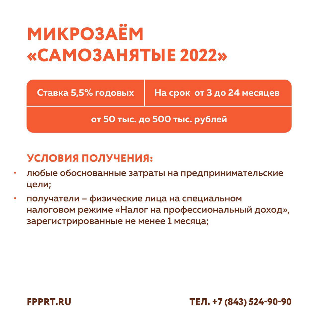 В Татарстане вместе со снижением ключевой ставки ЦБ РФ понизили процент по микрозаймам для бизнеса  ФППРТ