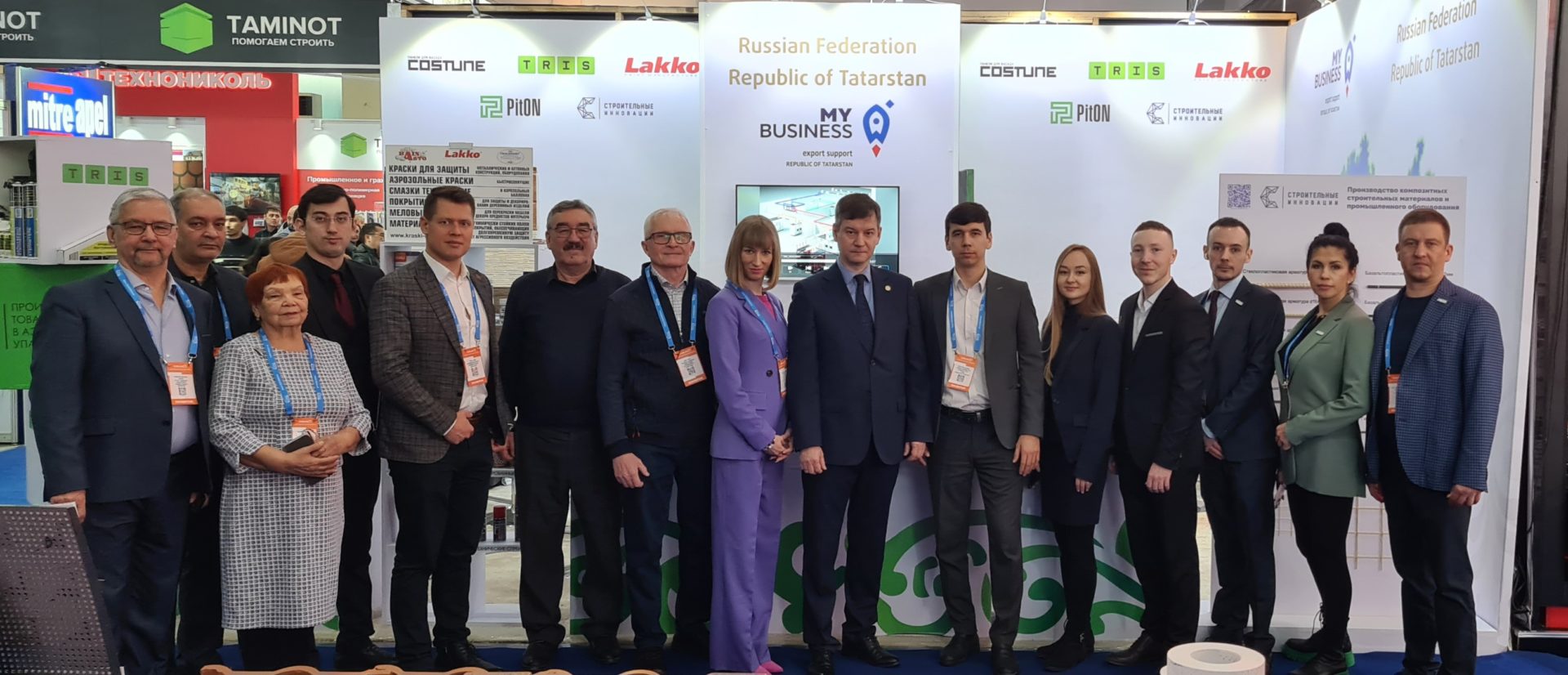 Татарстанские производители строительных товаров принимают участие в 25-й Юбилейной Узбекистанской Международной выставке «Строительство — UzBuild 2024»
