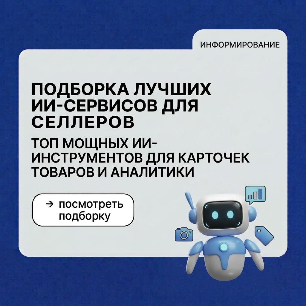 ИИ-сервисы, которые реально помогают селлерам